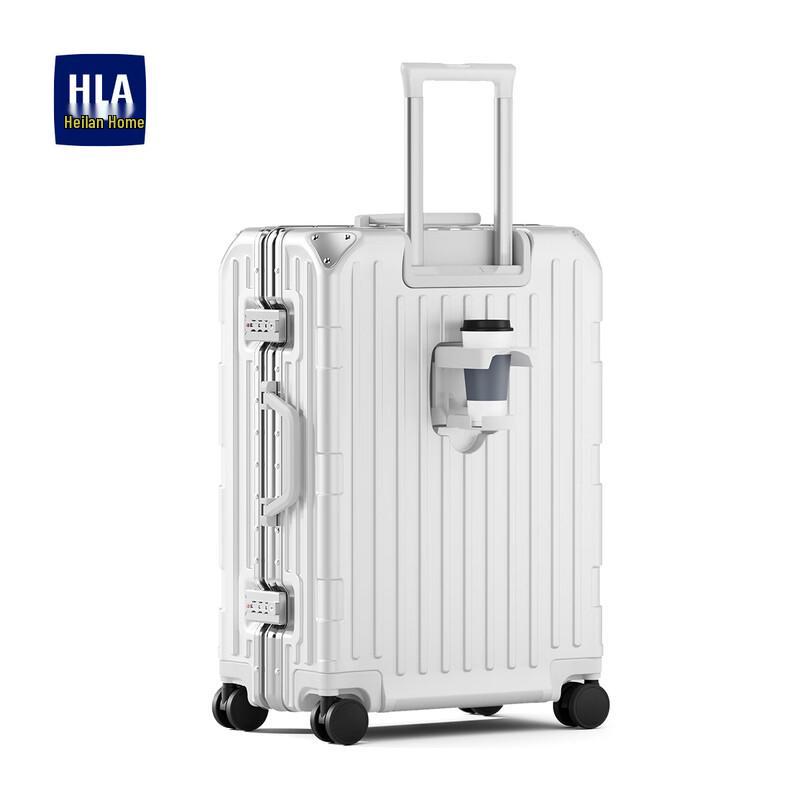 HLA Unisex Aluminum Frame Hardshell Luggage with TSA Lock 24 inch (67L)