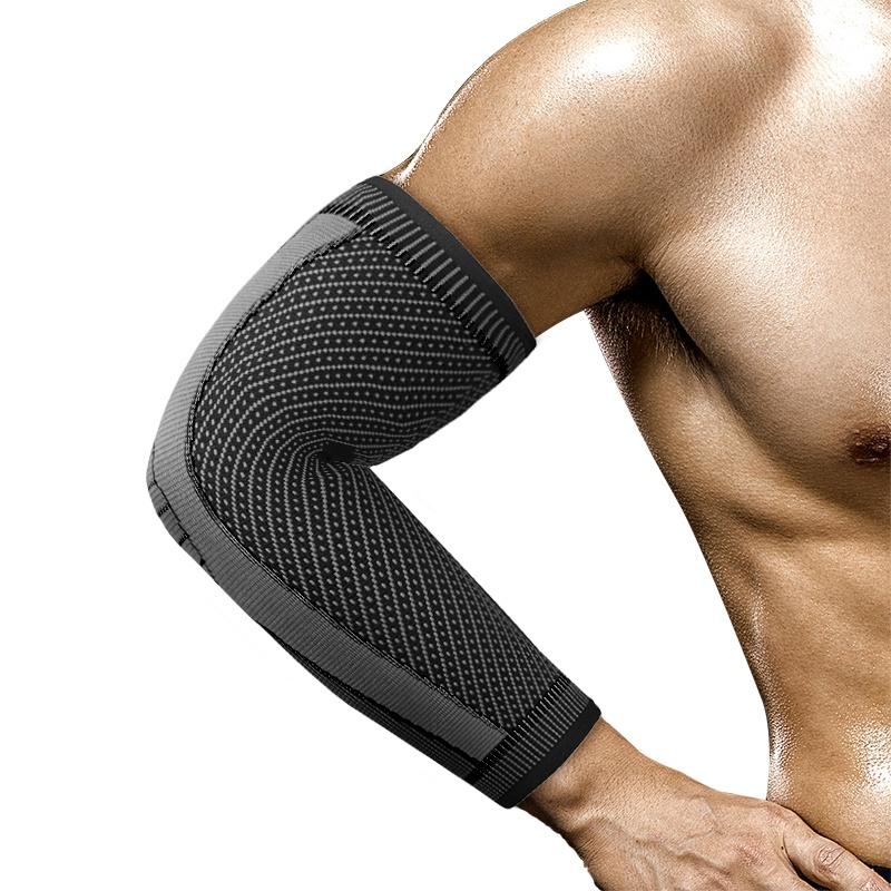 

1Pc Elastic Elbow Support Compression Sleeve Arm Elbow Support Sports Basketball Golfer Tennis Men And Women XL