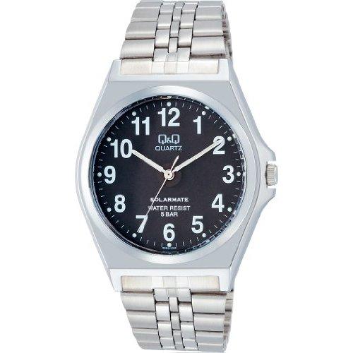 CITIZEN Q&Q Solar-Powered Men`s Watch H980-205