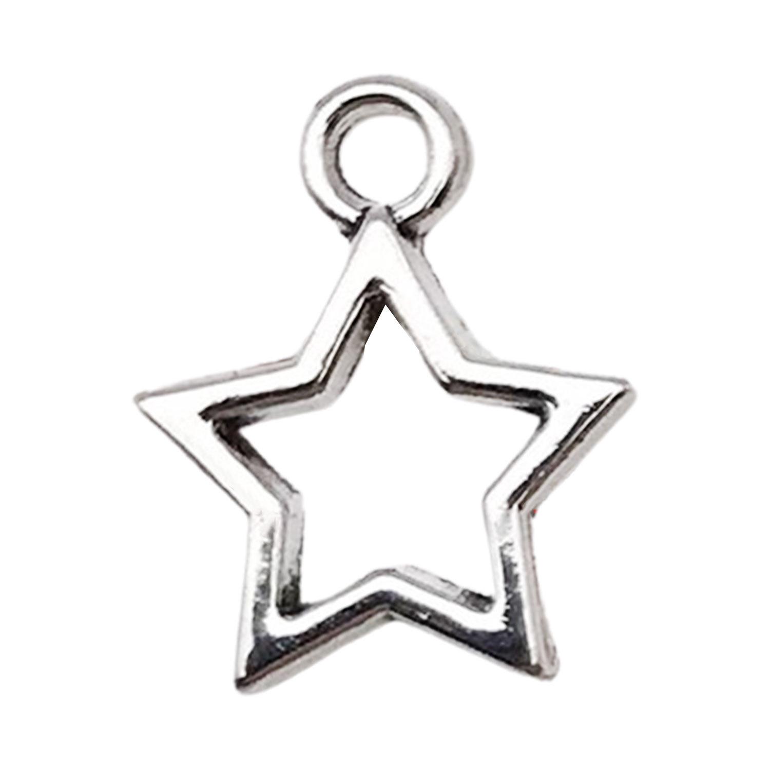 

Винтажные серебряные подвески «Солнце, Луна, звезда» для ожерелий и браслетов своими руками