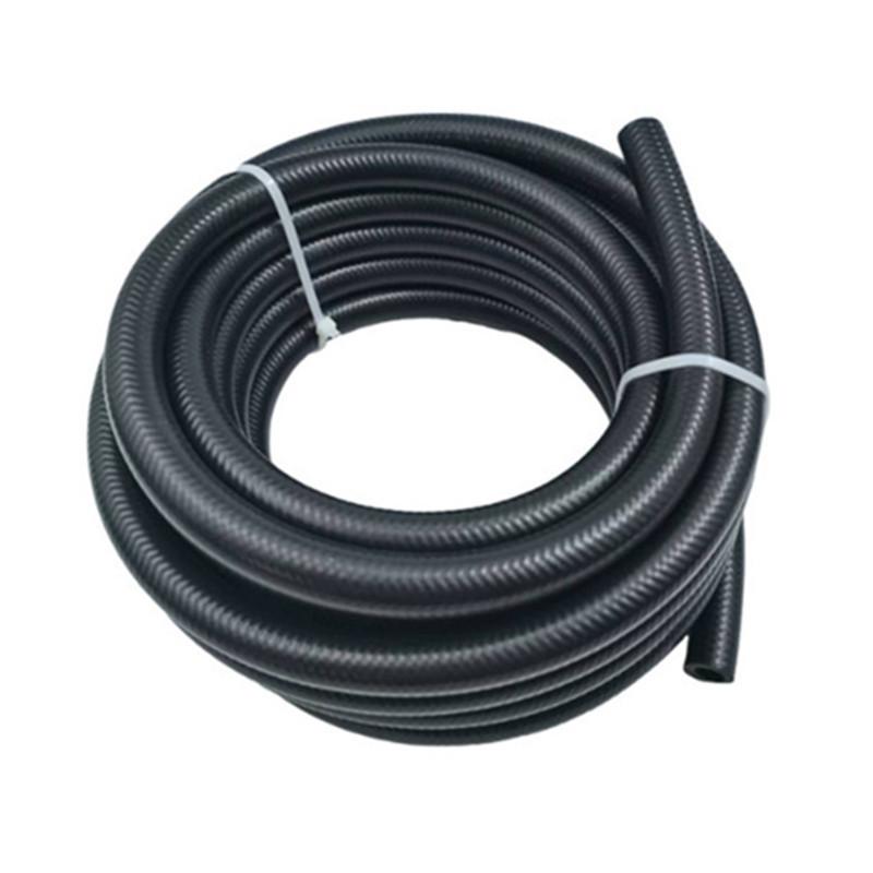 2 Mètres Caoutchouc NBR Résistant à l'Essence, au Diesel et à l'Huile Tuyau de Chambre à Air pour Voiture 6 8 10 13 16 19mm de Diamètre Flexible Haute Pression Tuyau Automobile