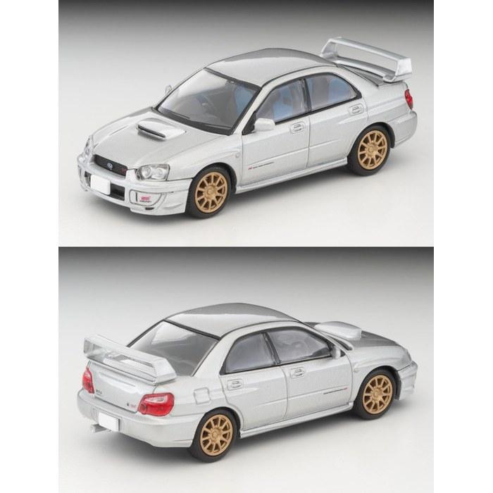 TOMYTEC Tomica Limited Vintage Neo 1/64 LV-N336b Subaru Impreza WRX STi Silver 2003 Model Completed 334460 Multicolor