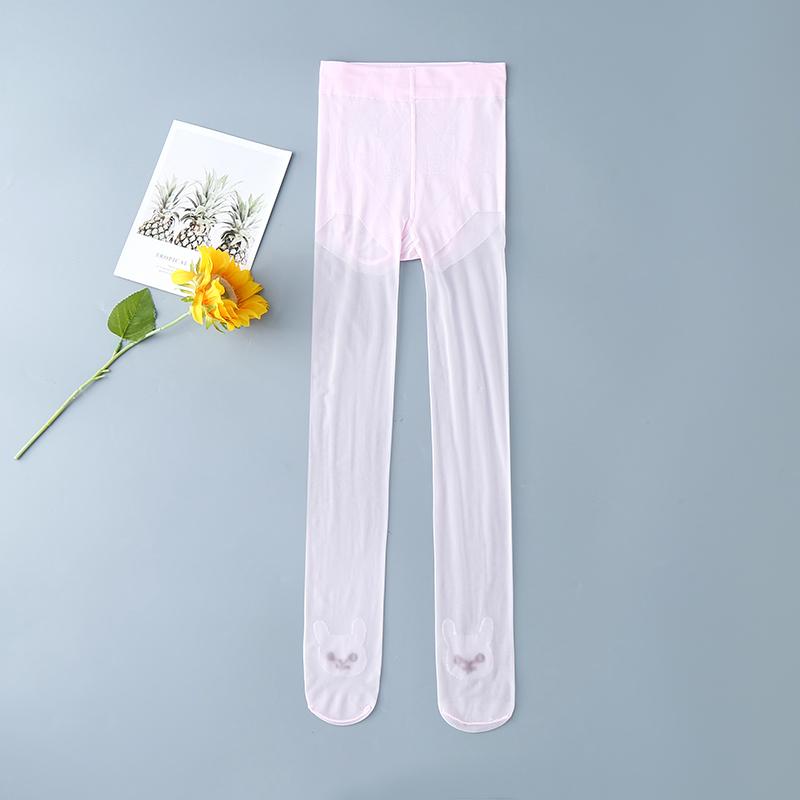 Summer Cartoon Rabbit Silk Infant Kids Pantyhose Ultra Thin Style Baby Girls Mosquito Kawaii Tights Child High-Quality Stockings