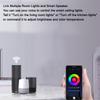 WiFi Smart Candle Light with Alexa Voice Control, RGBCW Table Lamp, E14/E12 Bulb, Tuya Smart Life Compatible