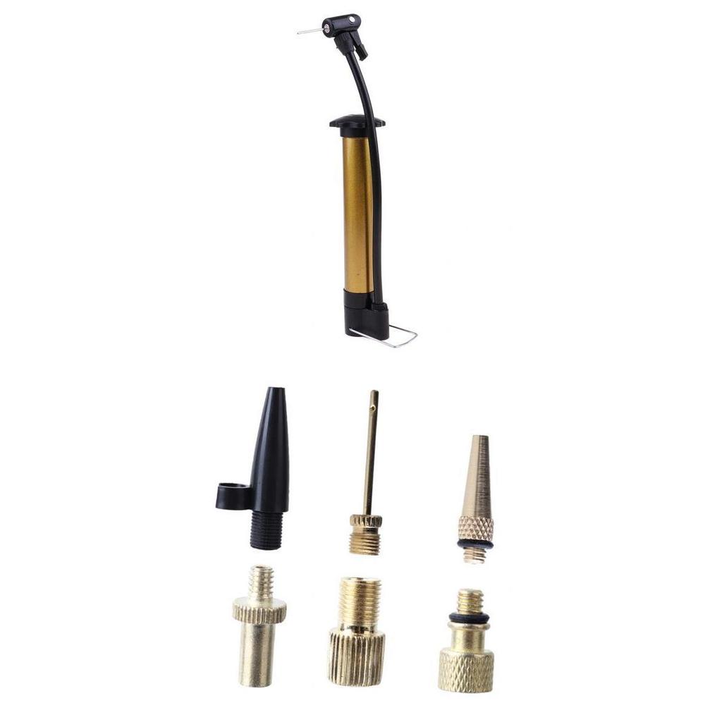 , Car Copper Tire Valve Converter, Inflator Pump Needle Nozzle- Accessories