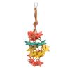 Bird Wood Star Toy Bite Resistant   Wood Star Chewing Toy for Budgies Parakeet Cockatiel Lovebird