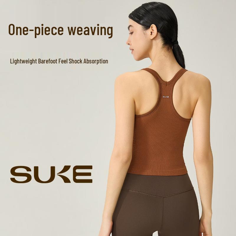 Женский бесшовный спортивный топ-бра с моделирующим эффектом L