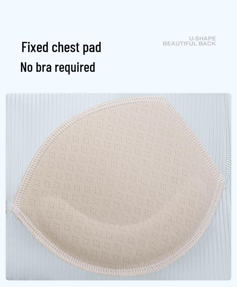 Women's High-Impact Striped Sports Bra - Shockproof, Anti-Exposure, Anti-Side Boob