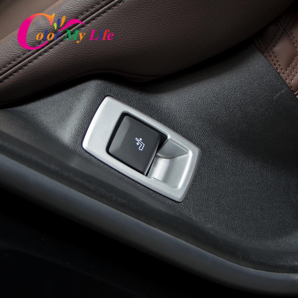 Seat Adjustment Switch Knob Button Protection Cover Sticker Trim for BMW X3 G01 2018 - 2022 Car