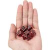 7 Pieces Metal Dices Set DND Polyhedral Solid D&D Dice Set, Used for Role-Playing Games Dungeon and Dragon Dice Games
