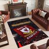 Liverpool Customize Your Name Area Rug Perfect for Playrooms Living Rooms Entryway Study room Antislip Carpet Office home decor