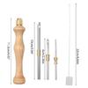 Punch Needle Kit Punch-Nadel-Set zum Sticken DIY Handarbeit Bastelarbeiten Herstellen