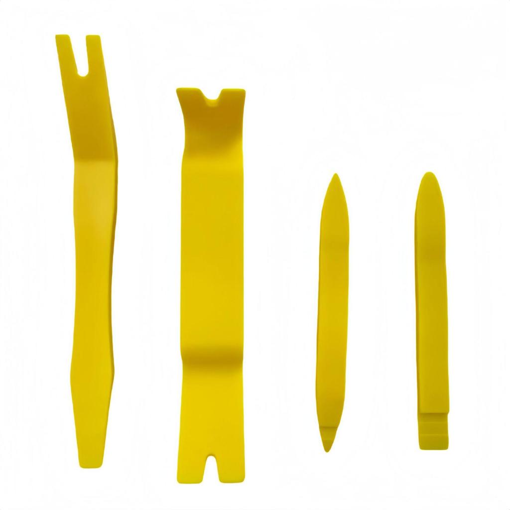 Car Interior Trim Removal Set: Pry Bar, Door Panel, and Navigation Tools