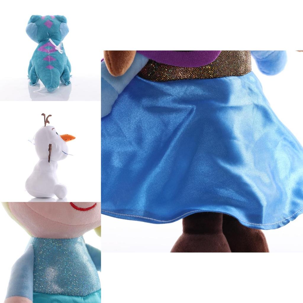 Disney Frozen 2 Stuffed Elsa&anna Princess Plush Doll Birthday Gift For Kids