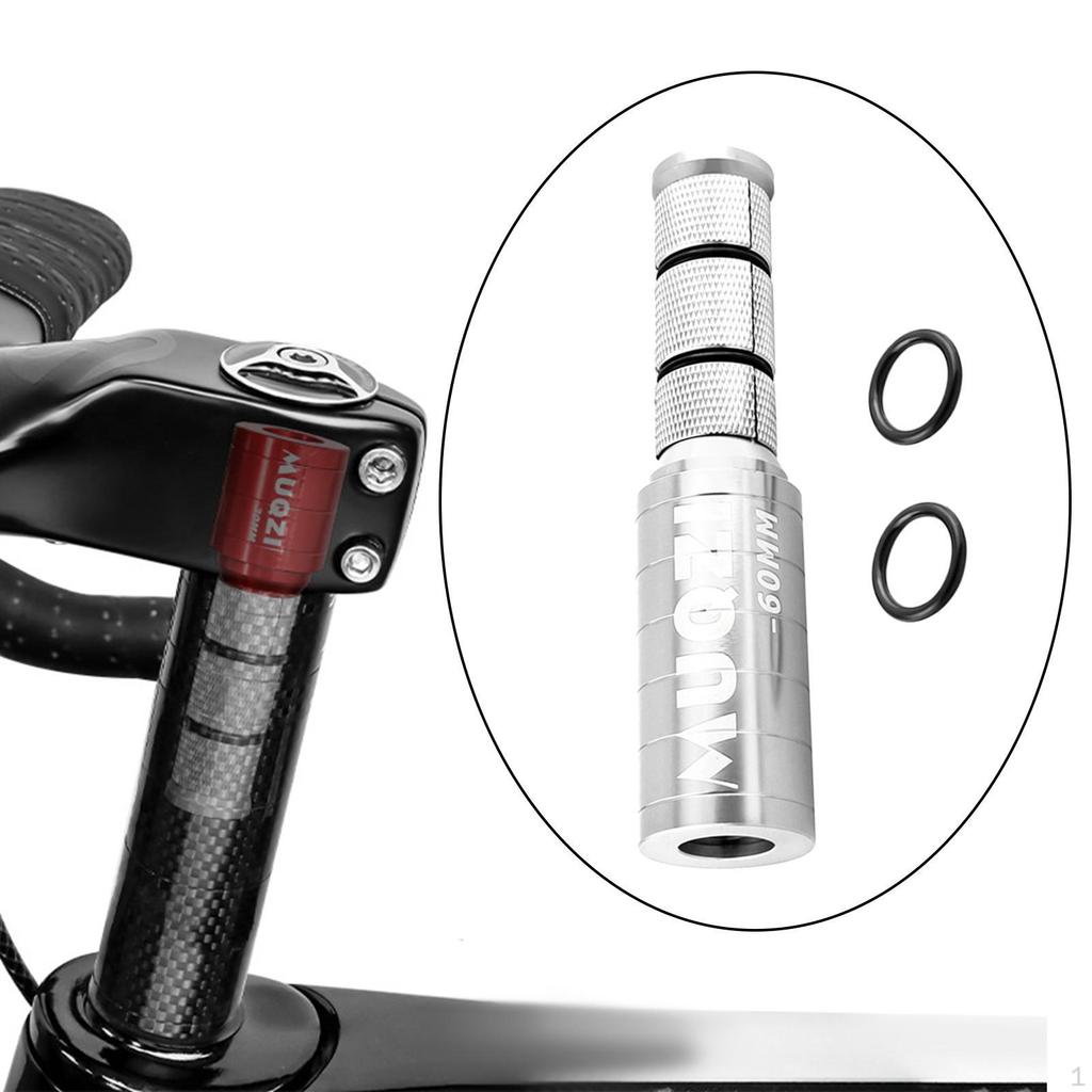 Bicycle Handlebar Riser Adapter 1 1/8" 28.6mm Component Parts, Bike Accessories Stem Converter
