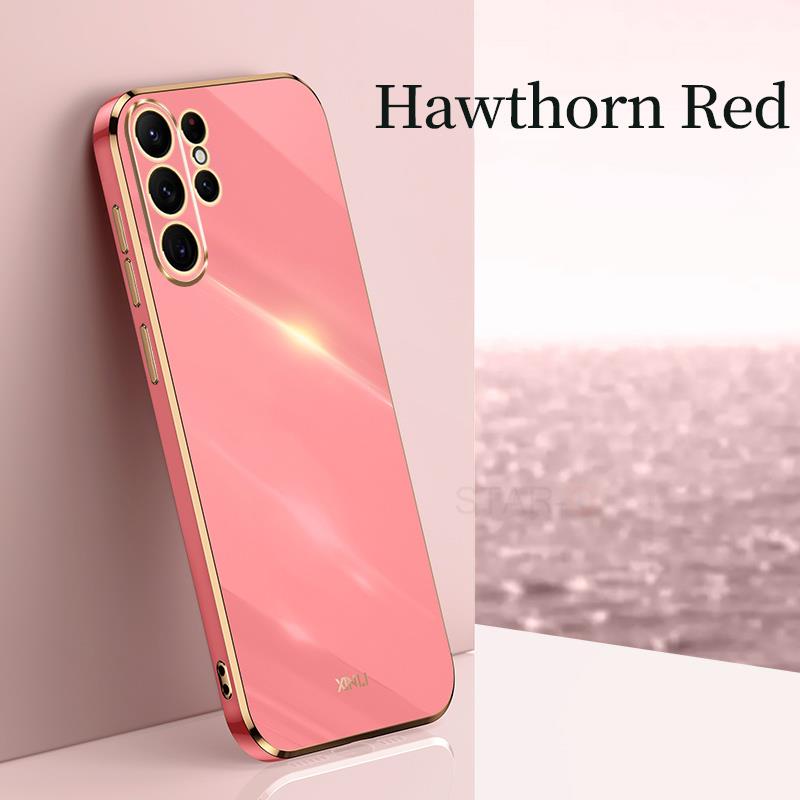 S 23 22 21 Husă de placare cu suport de inel de lux pentru Samsung Galaxy S23 Ultra S22 Plus S21 S20 Fe Husă din silicon cu suport S23ultra