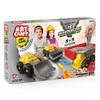 ART CRAFT Kinetic Sand - Kinetic Sand Set - Construction Vehicles