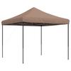 Foldable Pop Up Party Tent Brown 292 X 292 X 315 Cm