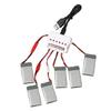 6 in 1 Charging Adapter For Remote Controls Drones Part 3.7v Battery XH2.54/XH4.0 Plugs
