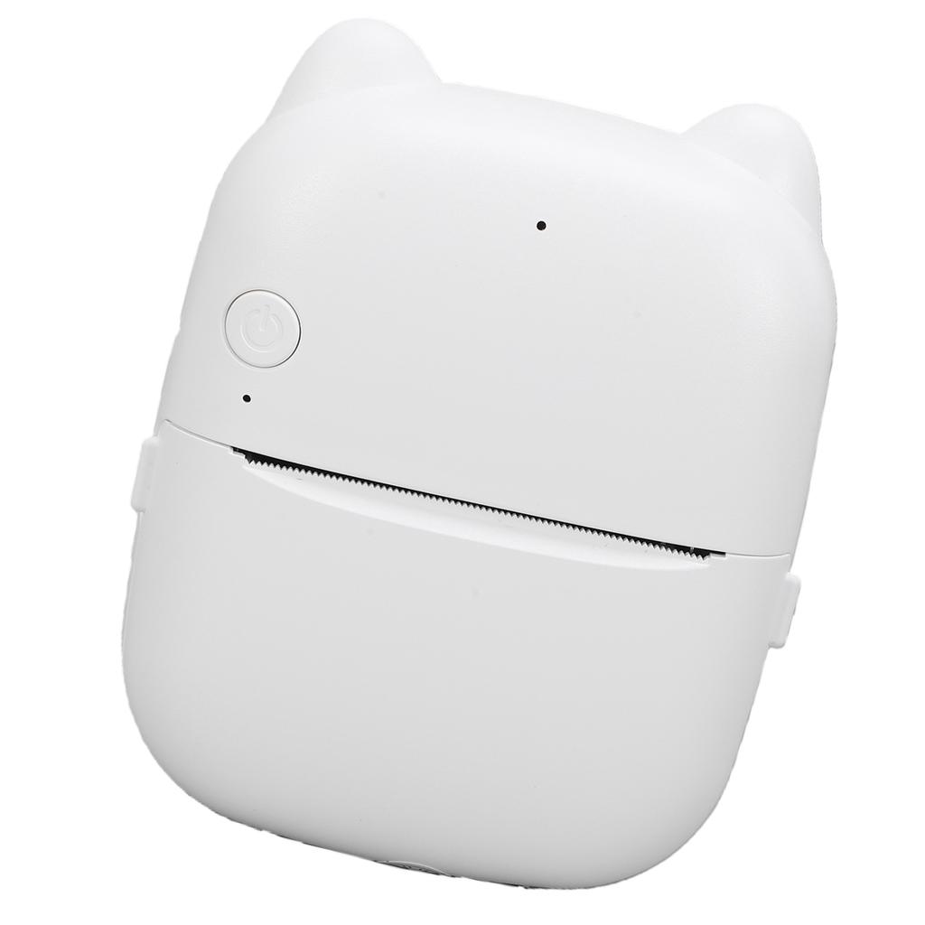 AI Voice Sticker Printer Portable Thermal Inkless Sticker Maker for Notes Drawing DIY Craft with 1 Roll of Stickers