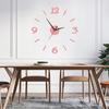 Fashionable and Simple Living Room DIY Wall Clock Wall Clock Creative Clock Home Decoration 3D Three-dimensional Silent Wall Clock