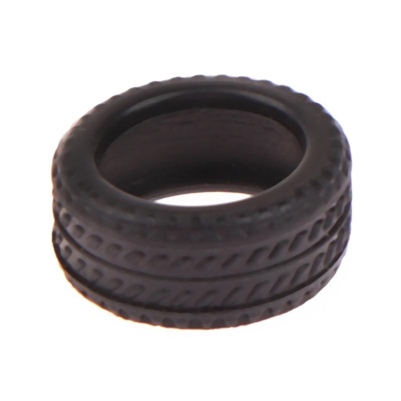 20 bucăți 1/64 piele de anvelopă mașină model scenă accesorii anvelope roți mașină scenă