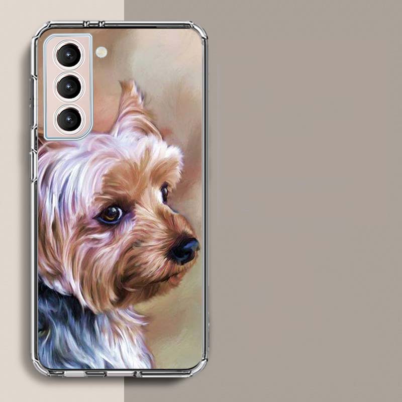 Yorkshire Terrier Dog Phone Case For Samsung A17 A56 A36 A26 A16 A55 A35 A25 A15 A05S Galaxy A71 A51 A41 A31 A21S A70 A50 A40 A3