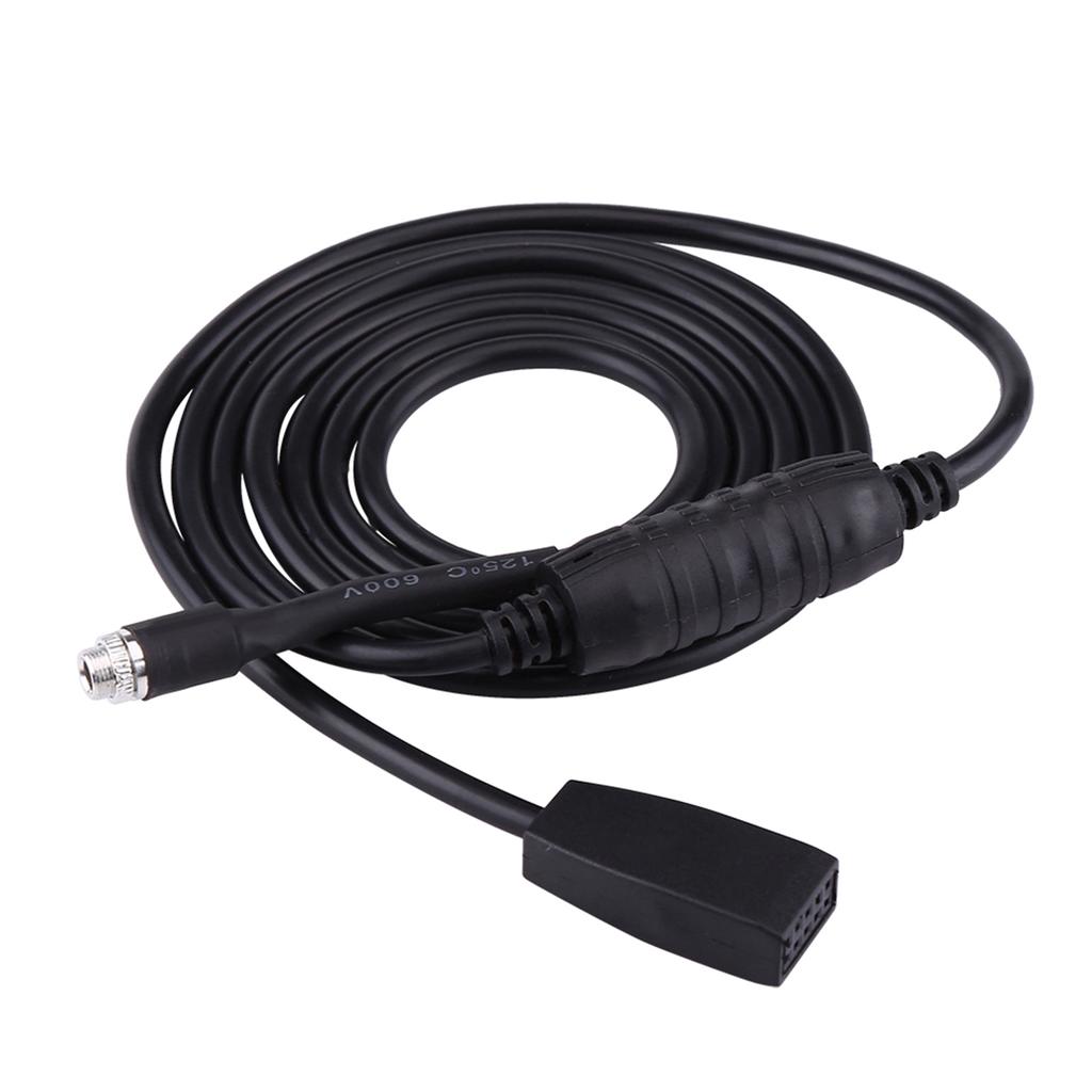 3.5mm Car Audio Auxiliary In Input Interface Adapter MP3 Music Cable For E46 1998‑2006
