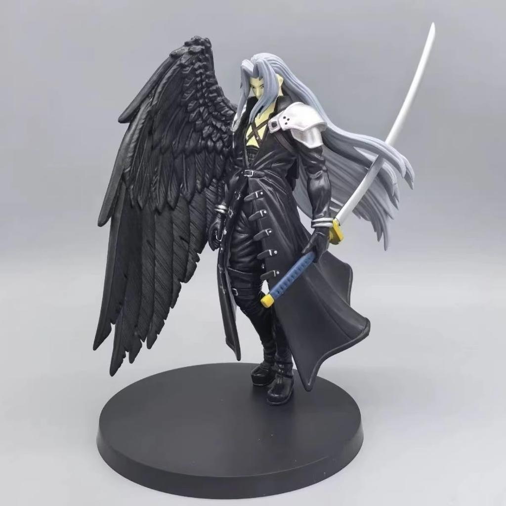 Anime Fighting Game Action Figures Ryu Ken Masters Cloud Strife Sephiroth PVC Model Toys Dolls Room Decor Christma Gift For Boys