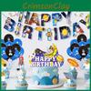 Party Astronaut Birthday Set Paper Flag Decor Latex Balloons Ribbons Theme Space