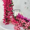 Artificial Bougainvillea Wall Hanging Flower Faux Silk Flower Bougainvillea Vine for Wedding Celling Home Hotel Floral Decor