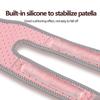 1Pcs Summer Knee Pad Silicone Double Patellar Straps Breathable Quick-Drying Sweat-Absorbing Shock-Absorbing Protect Tendons