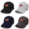 Uzumaki Dad Naruto Hat Akatsuki Logo Uchiha Obito Pain Embroidery Baseball Caps