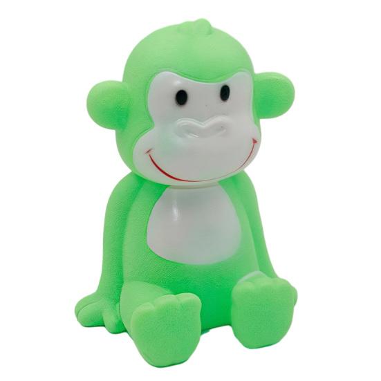 Quiekender Affen-Quetschspielzeug mit realistischem Geräusch Weiches TPR Fidget zur Stressbewältigung Niedliches tierförmiges Dekompressions-Gadget für Kinder Erwachsene