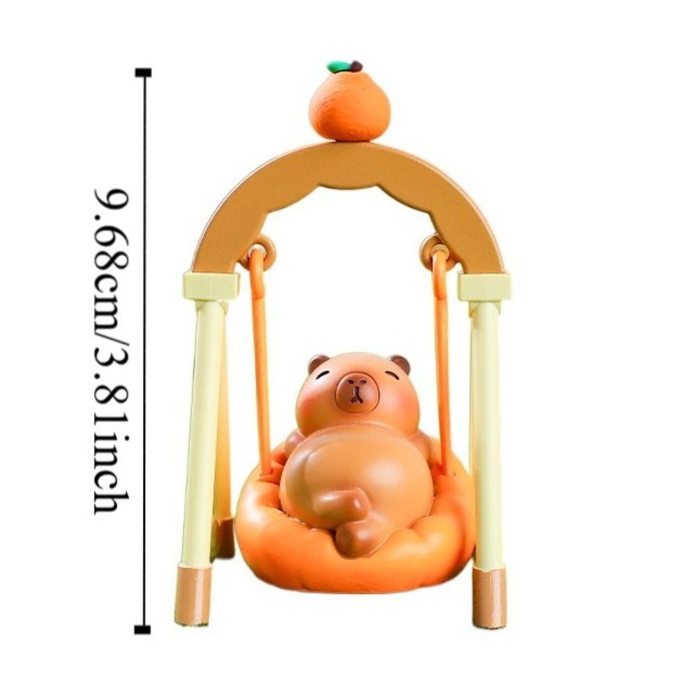 Lying Sitting Capybara Anime Figure Random Type Capybara PVC Model Capybara Figure Toys  Children