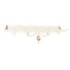White Lace Choker Necklace Jewelry Fashion Forward Lace Choker with Victorian Gothic Appeal and Jewelry Accent