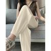 Thin Casual Wide Leg Harem Ankle-Length Pants Solid Elastic Waist Women New In ClothingSweet Streetweat Summer Long Trousers