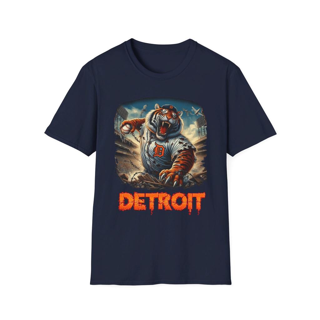 Detroit Tigers Horror Mashup T-Shirt