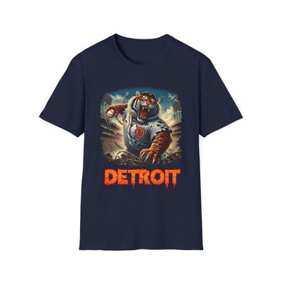 Detroit Tigers Horror Mashup T-Shirt