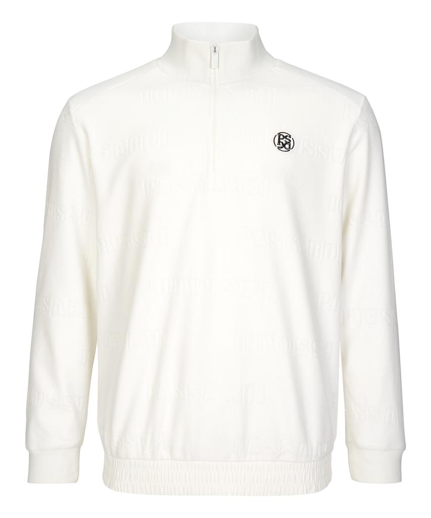 Pasadigolpeu Back Woven Patch Windbreaker Half Zip