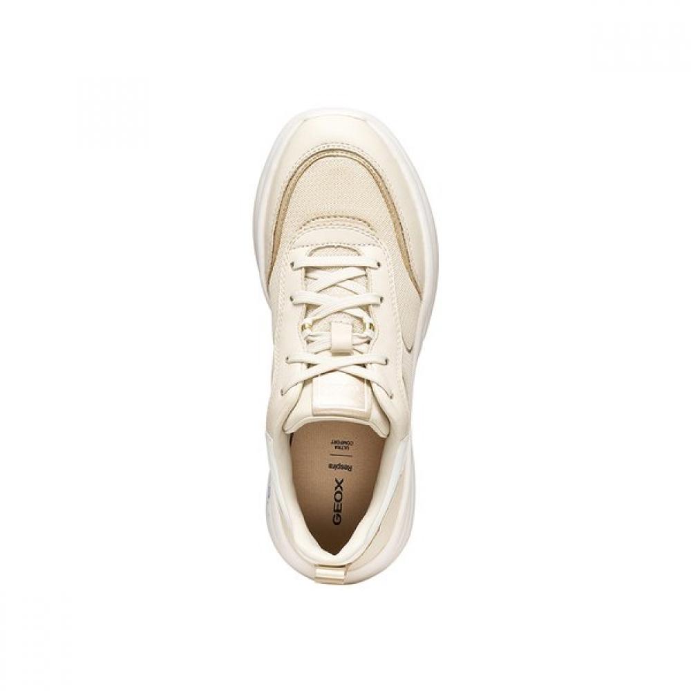 Geox Women S Comfort Chunky SneakerS extoS Gold 8gx1fb6S8S