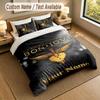 Bettwäsche-Set 1 Bettbezug 2 Kissenbezüge Bon Jovi Druck Weiche Bettwäsche Schlafzimmer Dekor