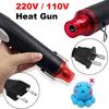 220/110V Hot Air Gun DIY Tool Heat Electric Power Tool Mini 300W Soldering Temperature Crafts Blower with Supporting Seat Shrink