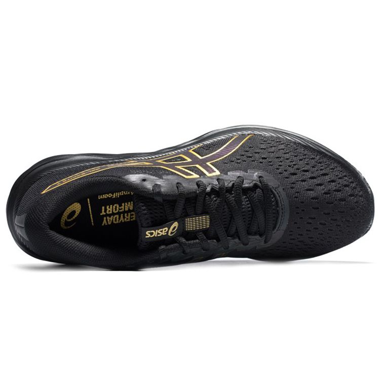 Asics Gel-Excite 7 Running Shoes Men Sneakers Black Gold 1011A946-001