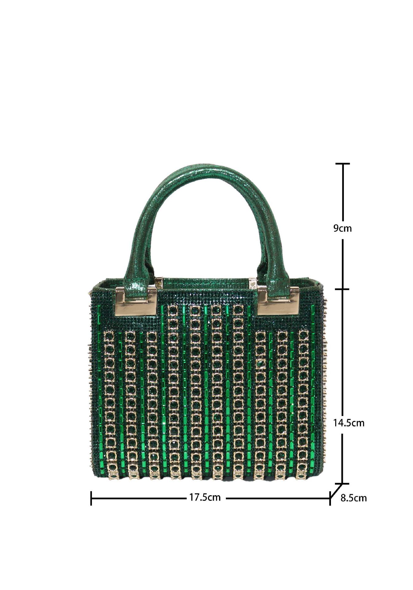 

Elegant 2025 Rhinestone Evening Bag - Stylish Chain Bucket Handbag