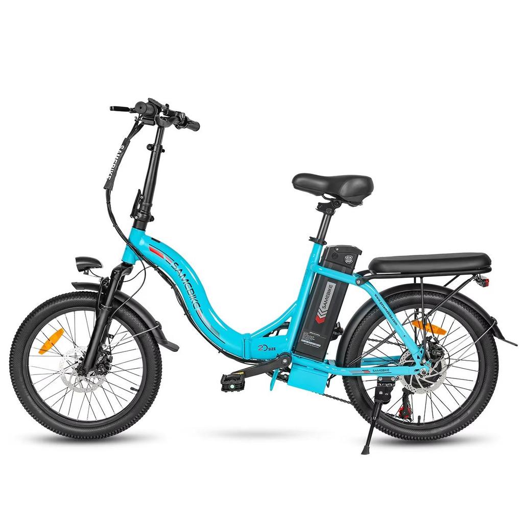 Samebike CY20 Faltbares Elektrofahrrad 36V 12Ah Herausnehmbarer Akku 20" Outdoor Fat E-Bike für Erwachsene