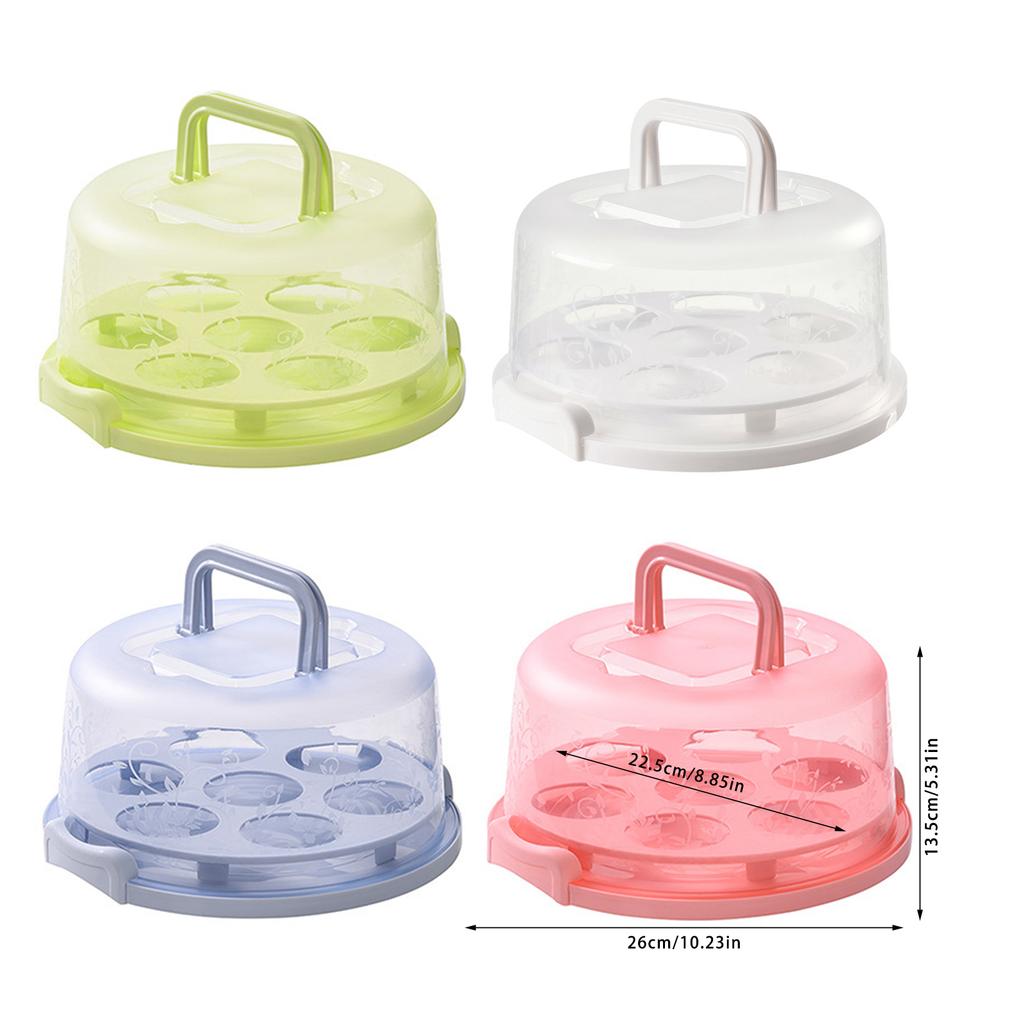 Portable Cake Container Holder Versatile Cake Storage Solution Unique Cake Holder Case for Baking Enthusiasts