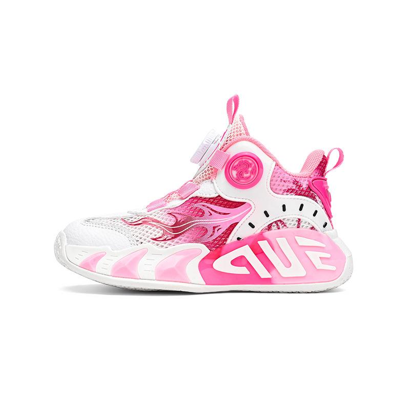 Children's Sports Shoes Boys' Shoes 2025 New Running Single Net Basketball Shoes Breathable Medium and Large Children's Boys Non-slip