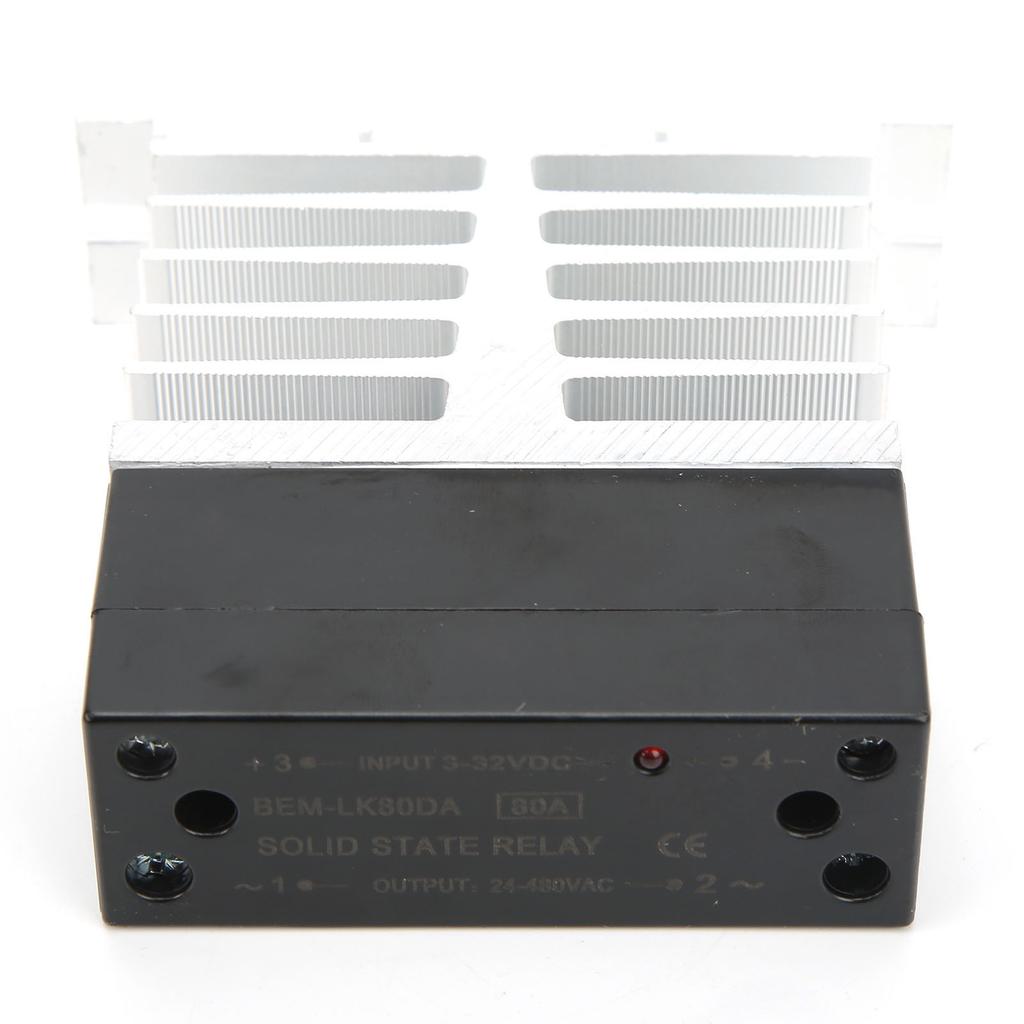 Solid State Relay SSR 3‑32V DC Input To 24‑480V AC Output Accessory for Home Control
