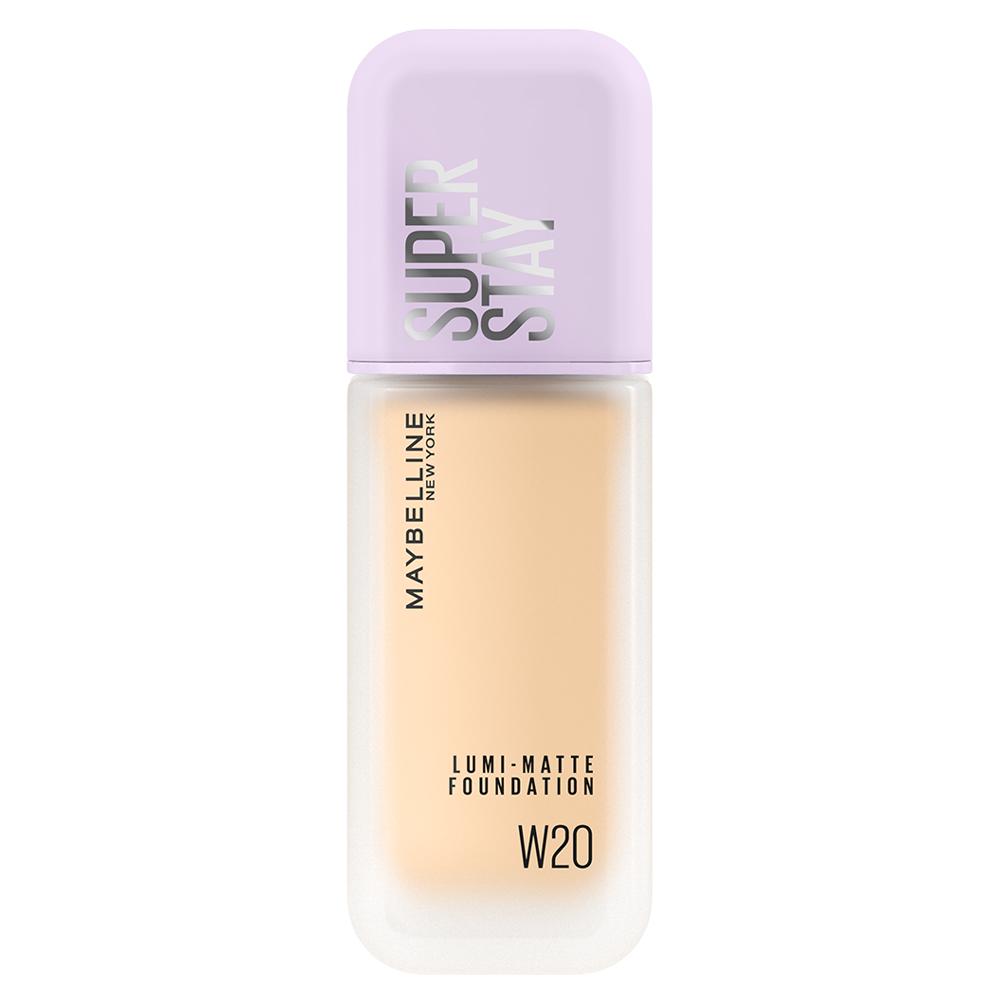 

Maybelline Superstay Lumimat Foundation 35ml, W20 Warm Neutral, 1 piece